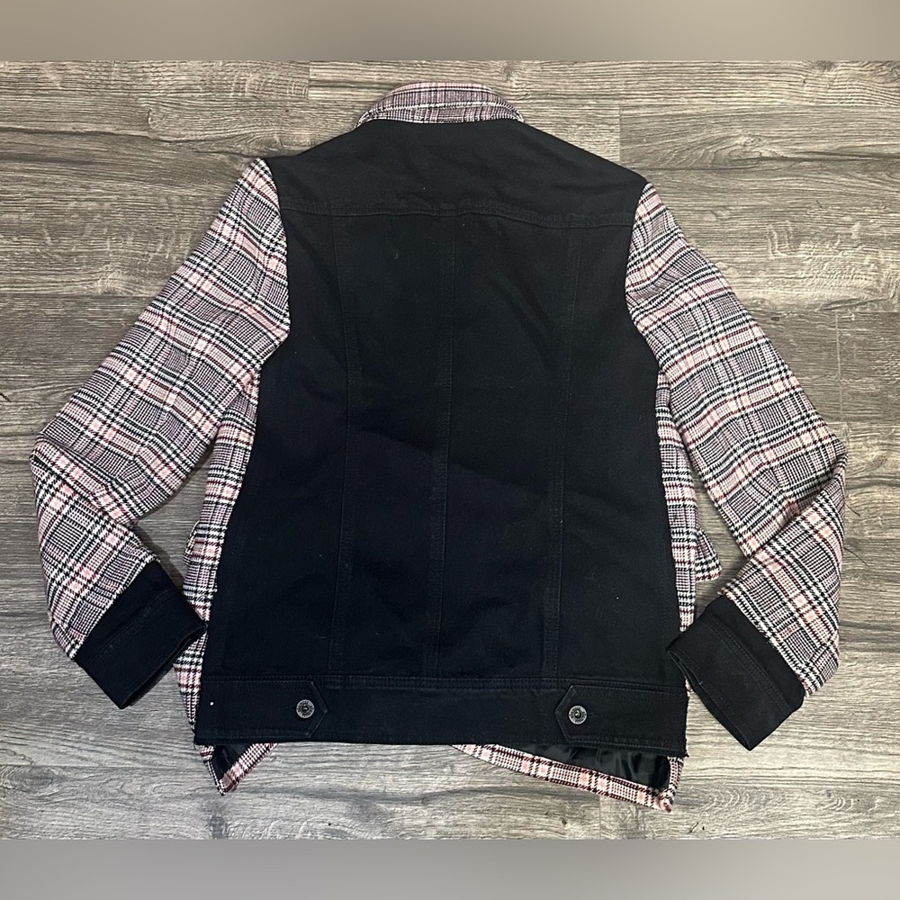 Ella Moss Multicolor Plaid Blazer - Picture 5 of 11